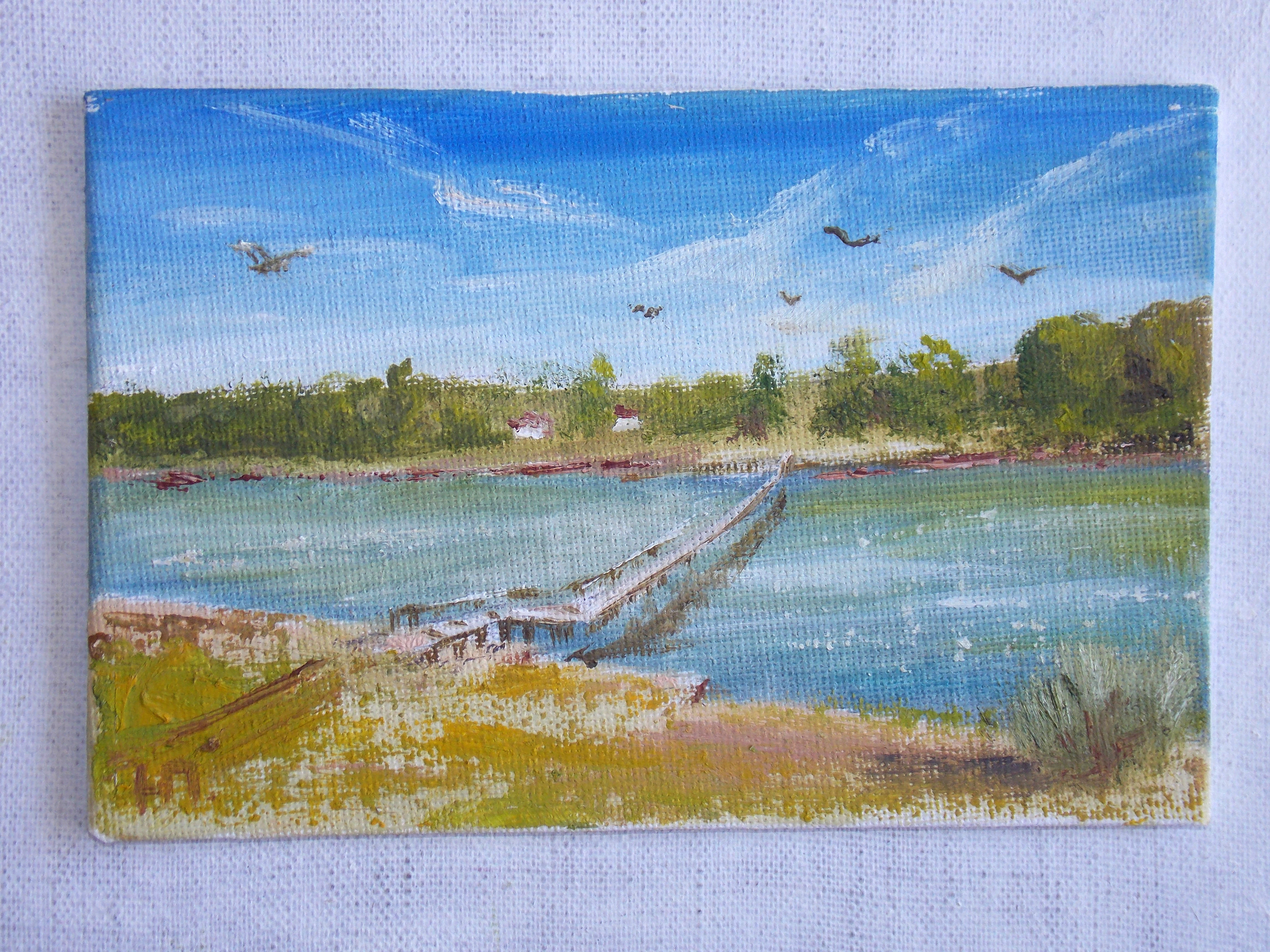 bridge over river