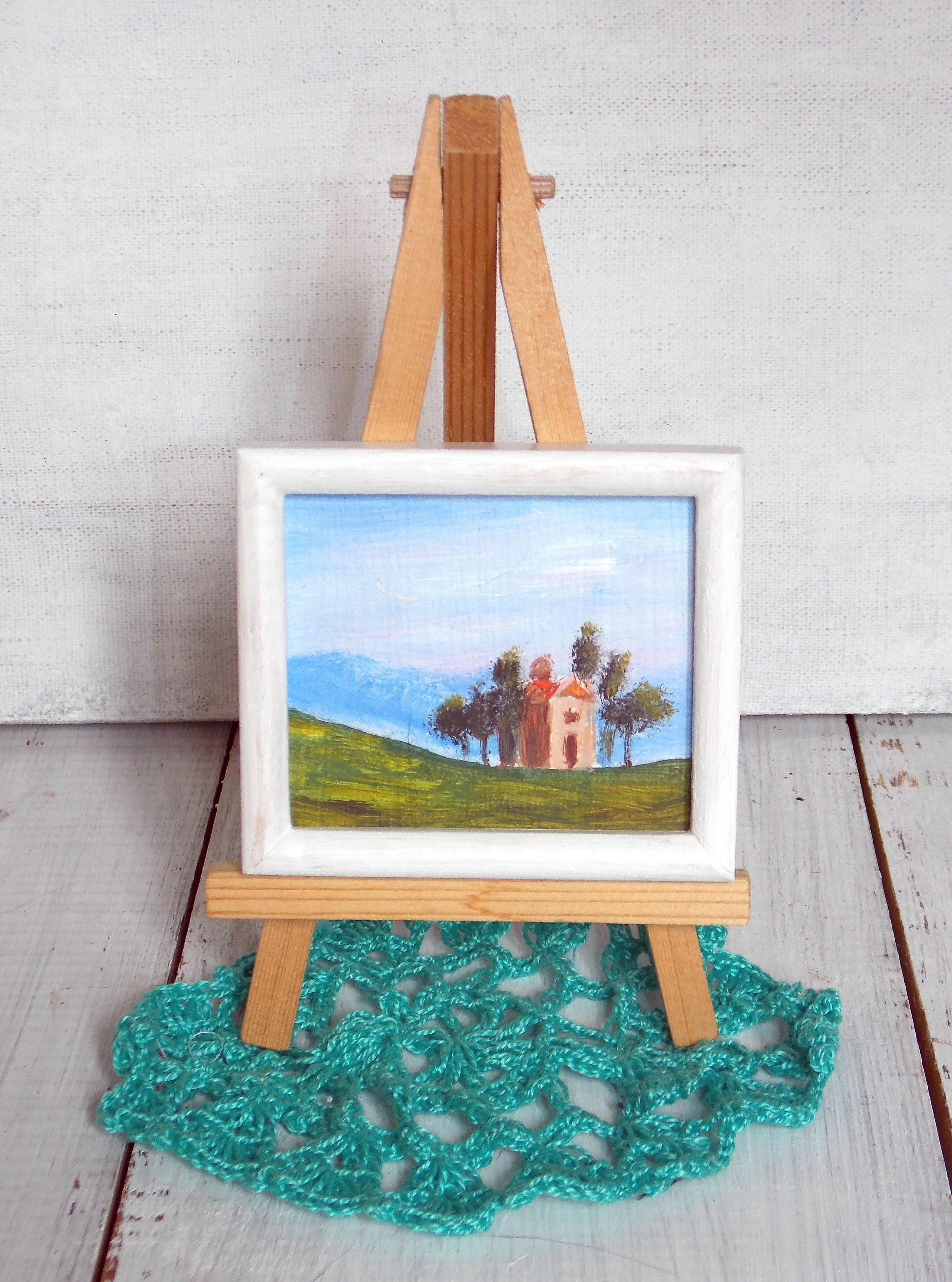 Spanish landscape, Spanish house, Provence