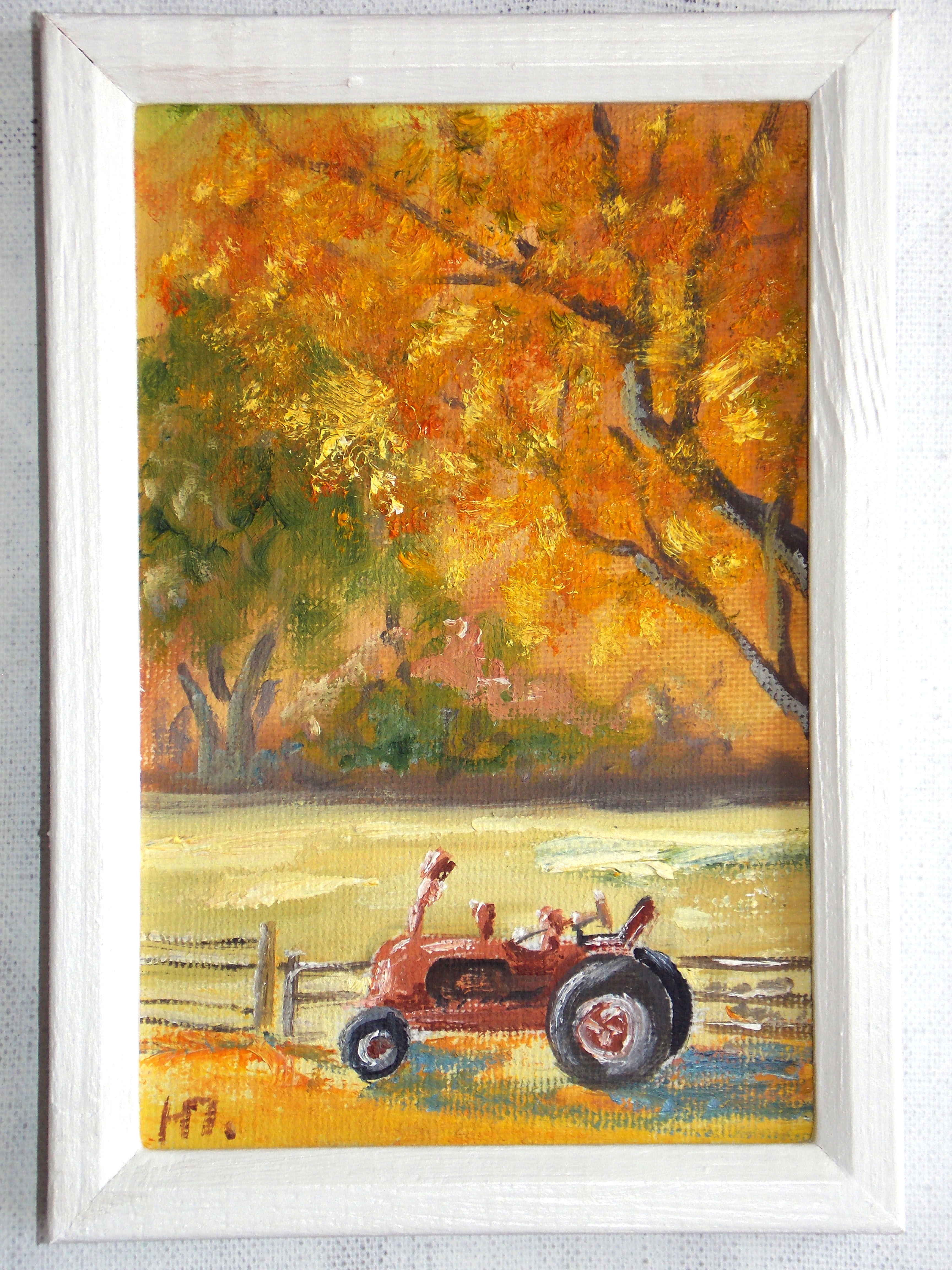 Autumn work, farm work
