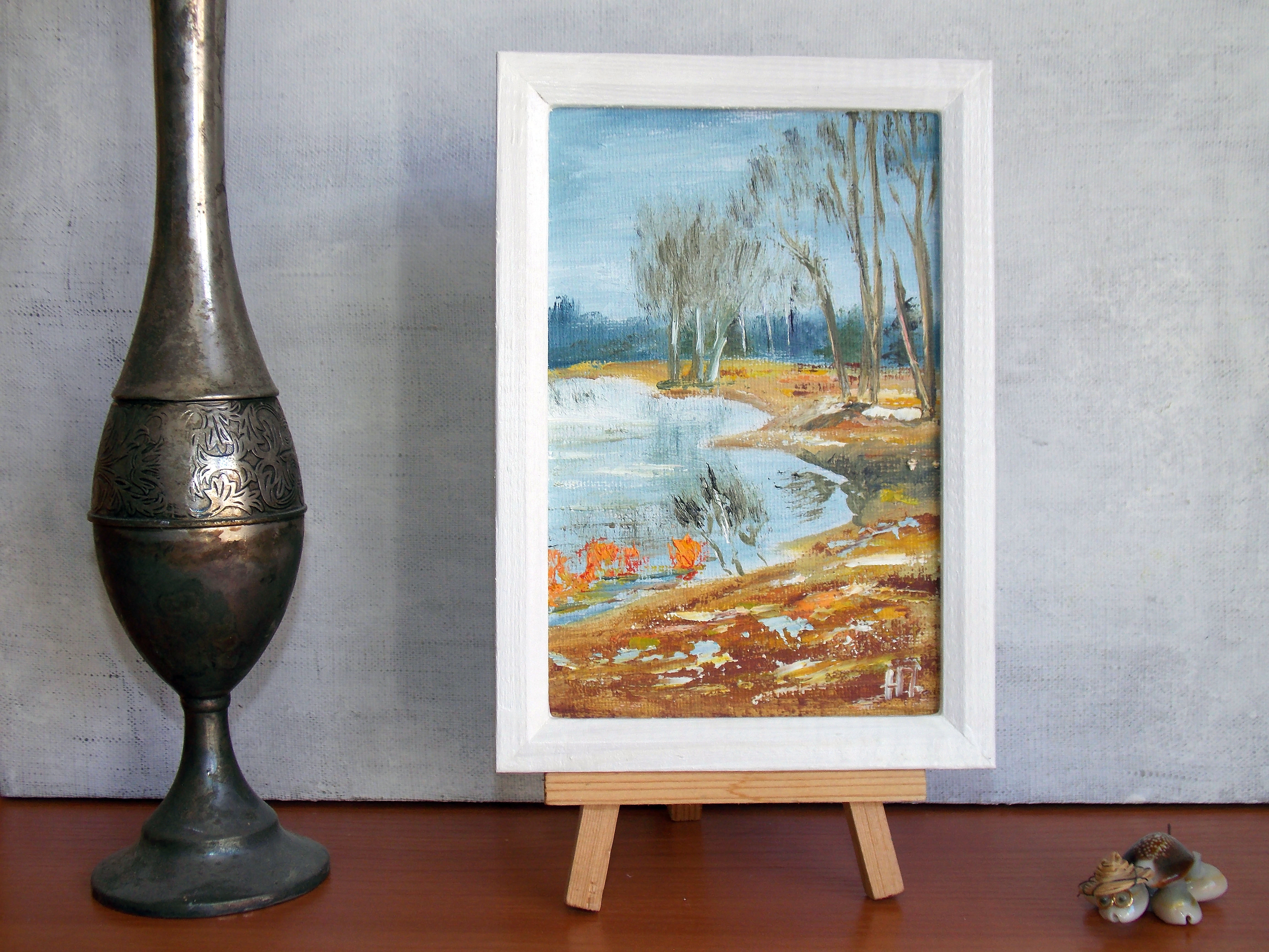 Late autumn, cold autumn