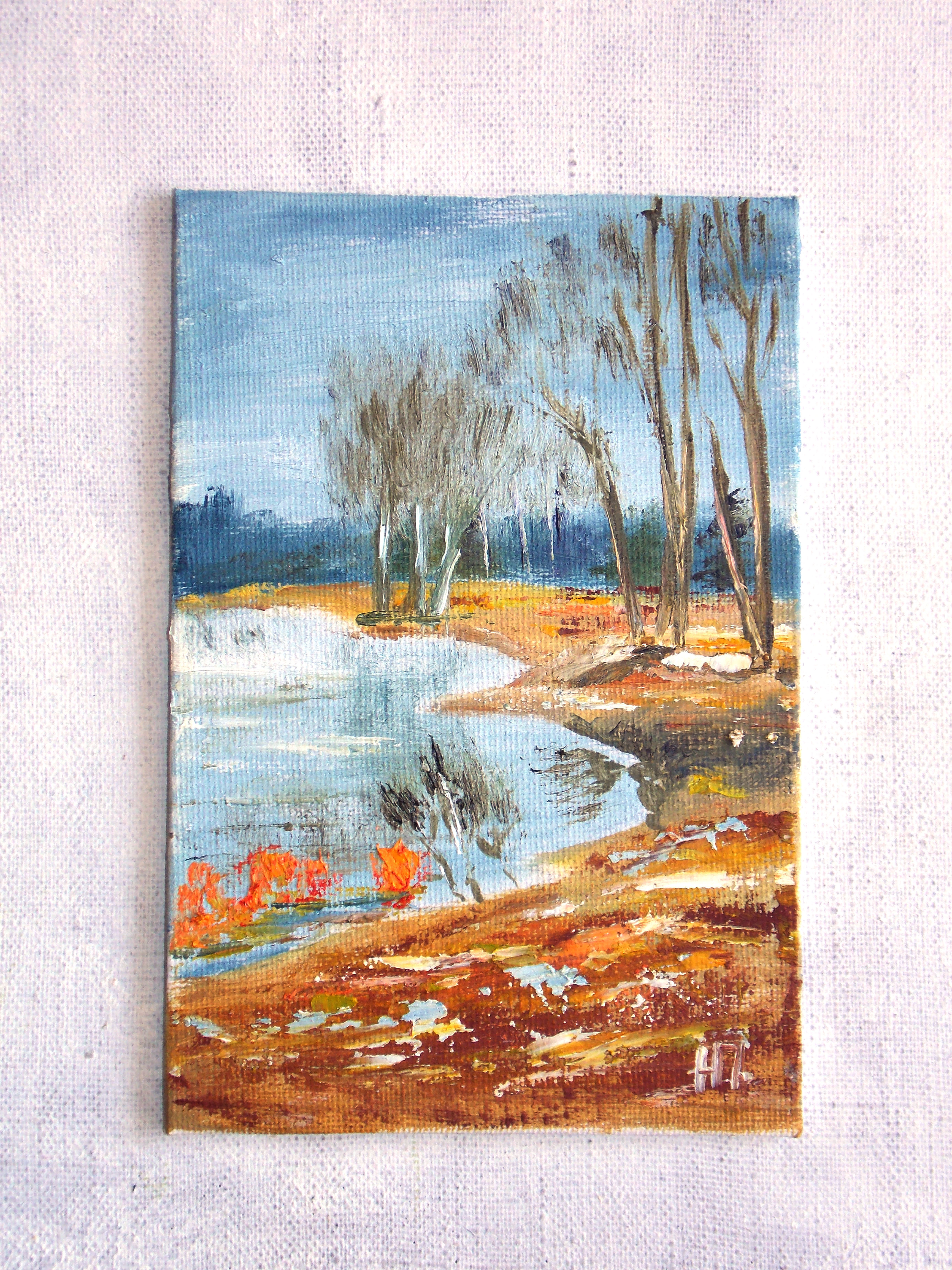 Late autumn, cold autumn