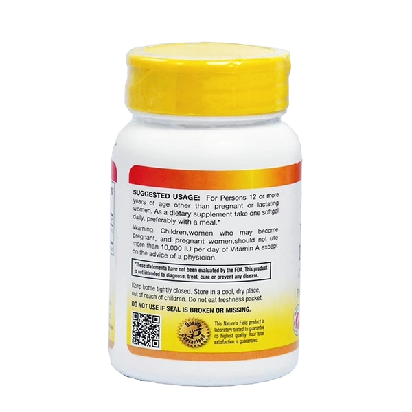 Nature's Field Vitamin A 10,000 IU