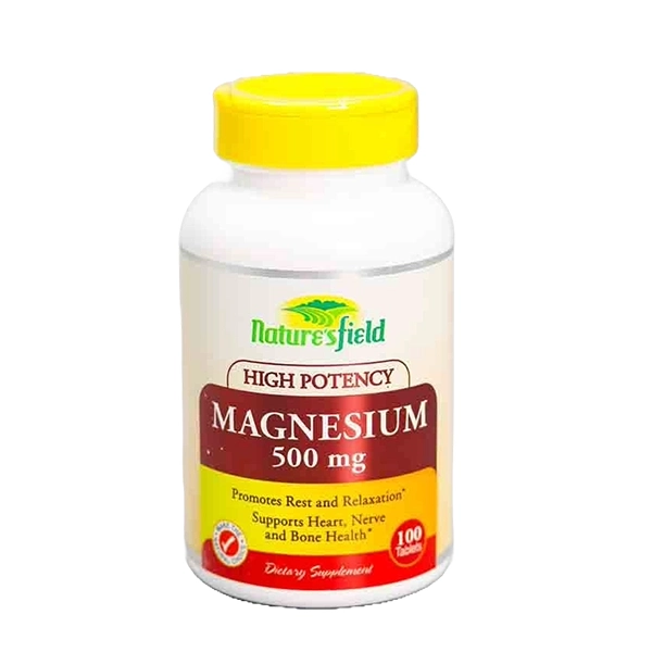 Nature's Field Magnesium 500mg