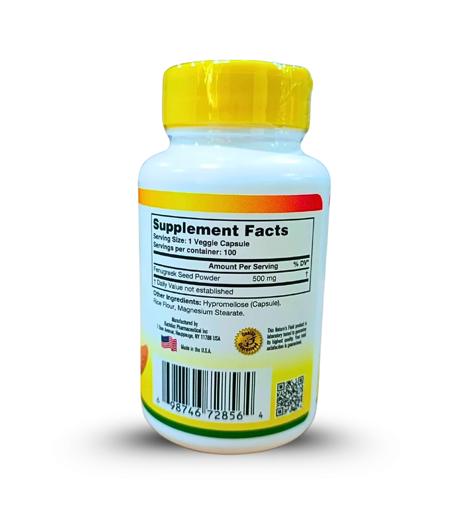 Fenugreek 500mg X100