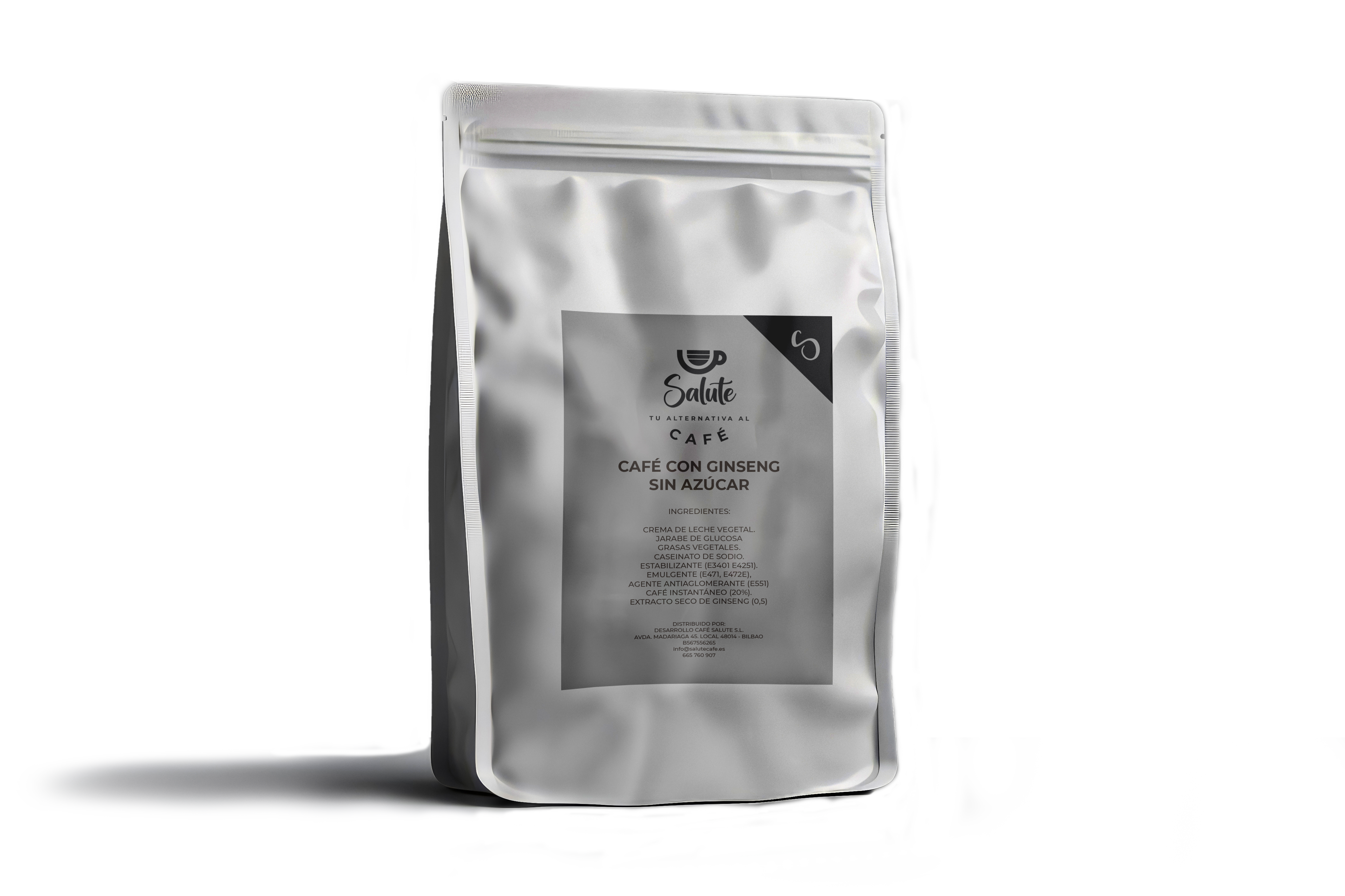 Café Ginseng sin azúcar