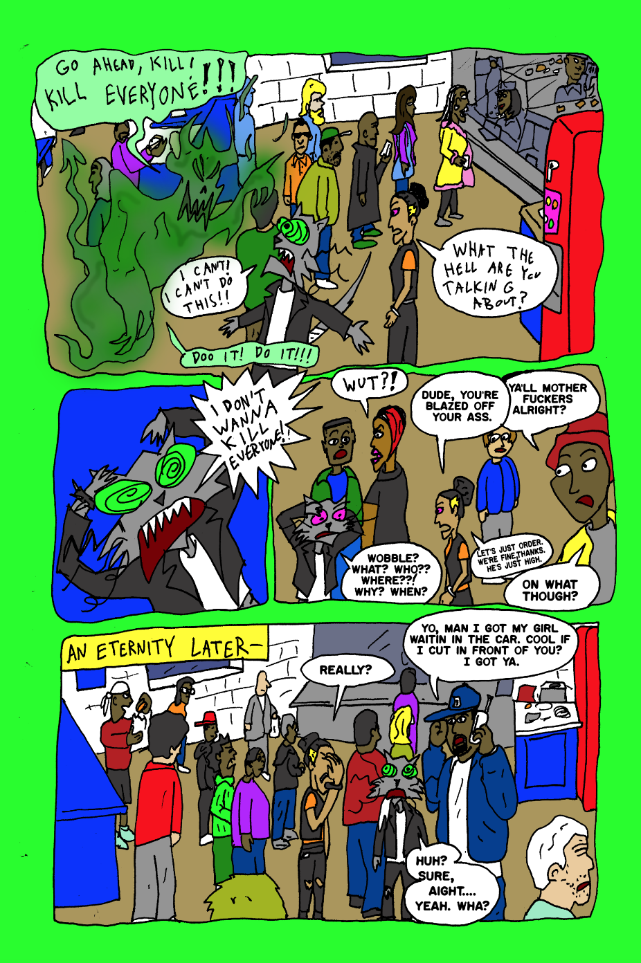 Reefer Monster Madness comic book