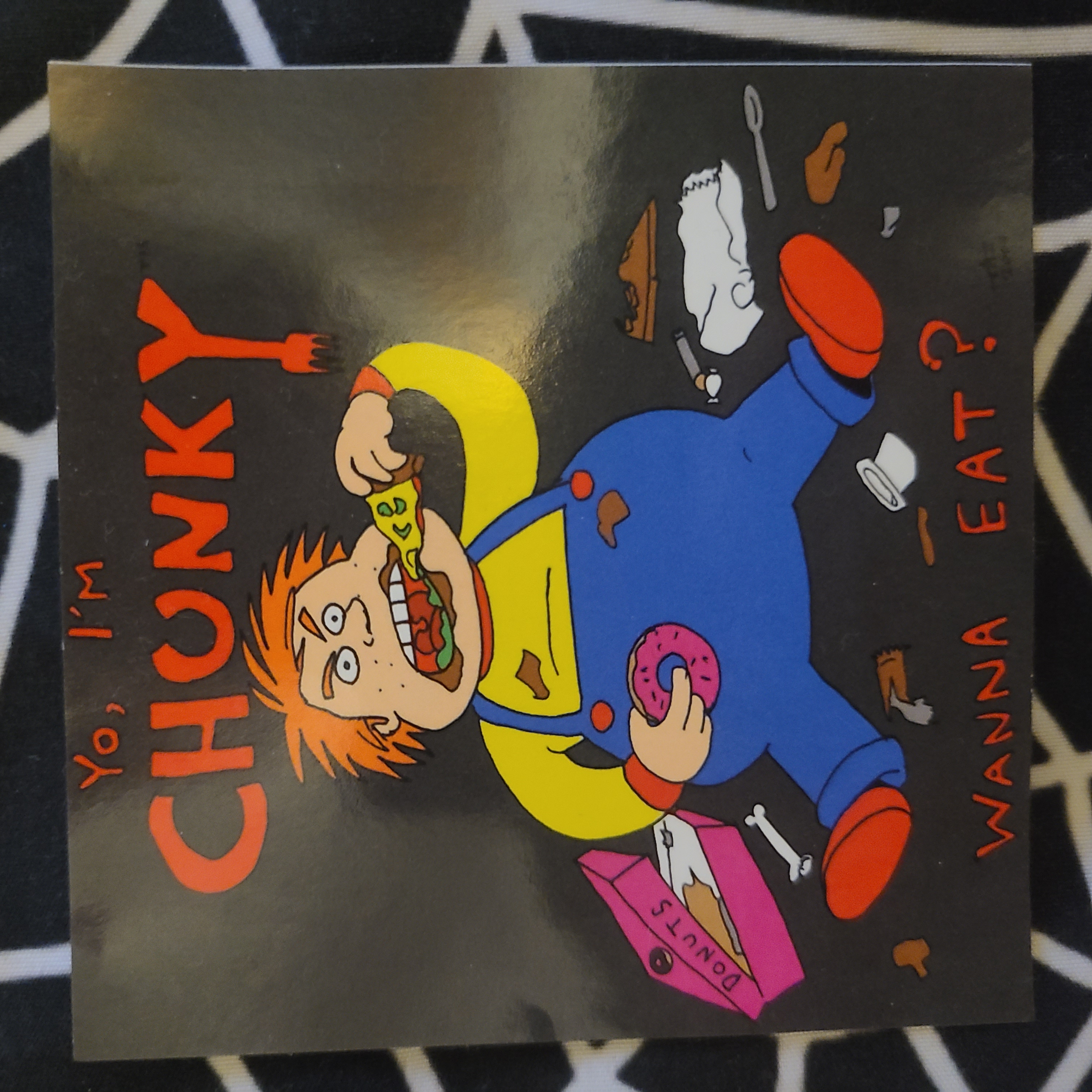 Chunky sticker
