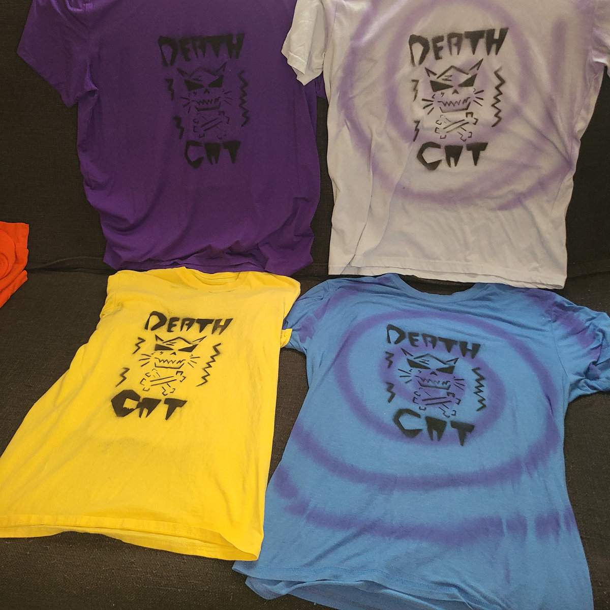 DEATH CAT T-shirt custom made!