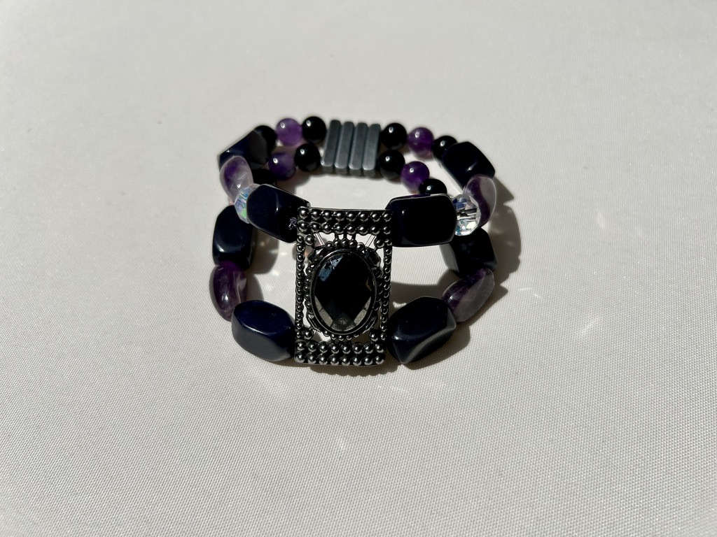 Amethyst Obsidian Vambrace 