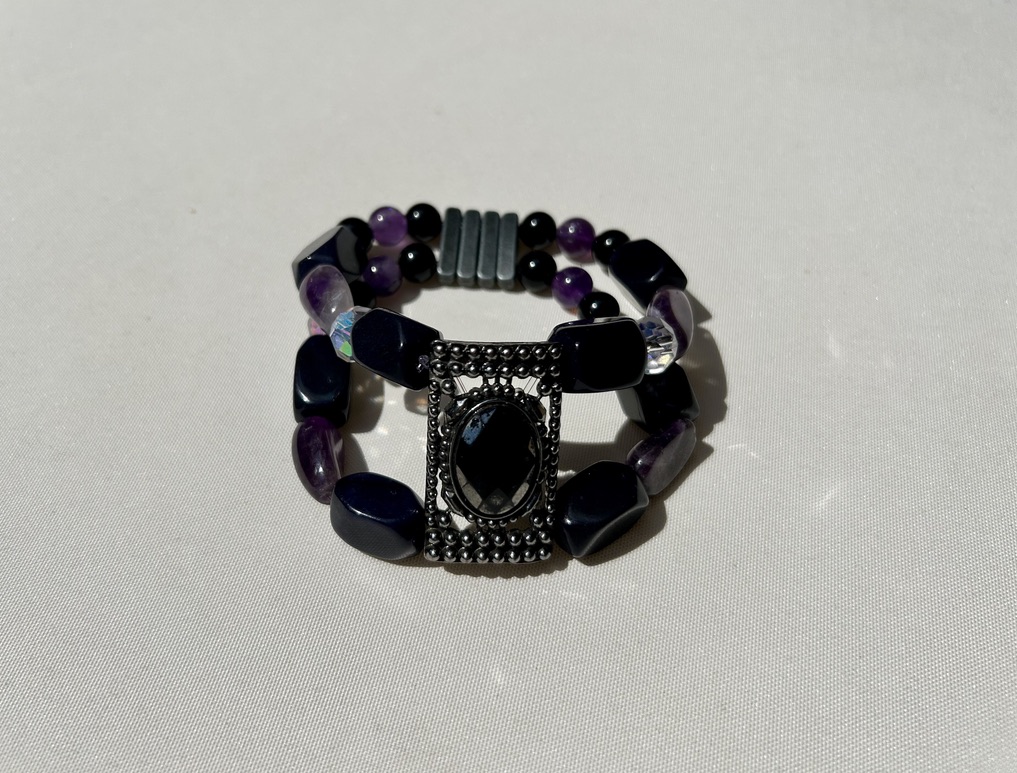 Amethyst Obsidian Vambrace 