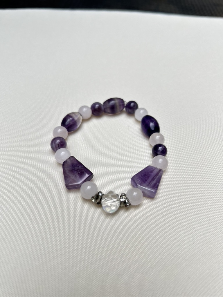 Intuitive Love (Rose Quartz Amethyst)