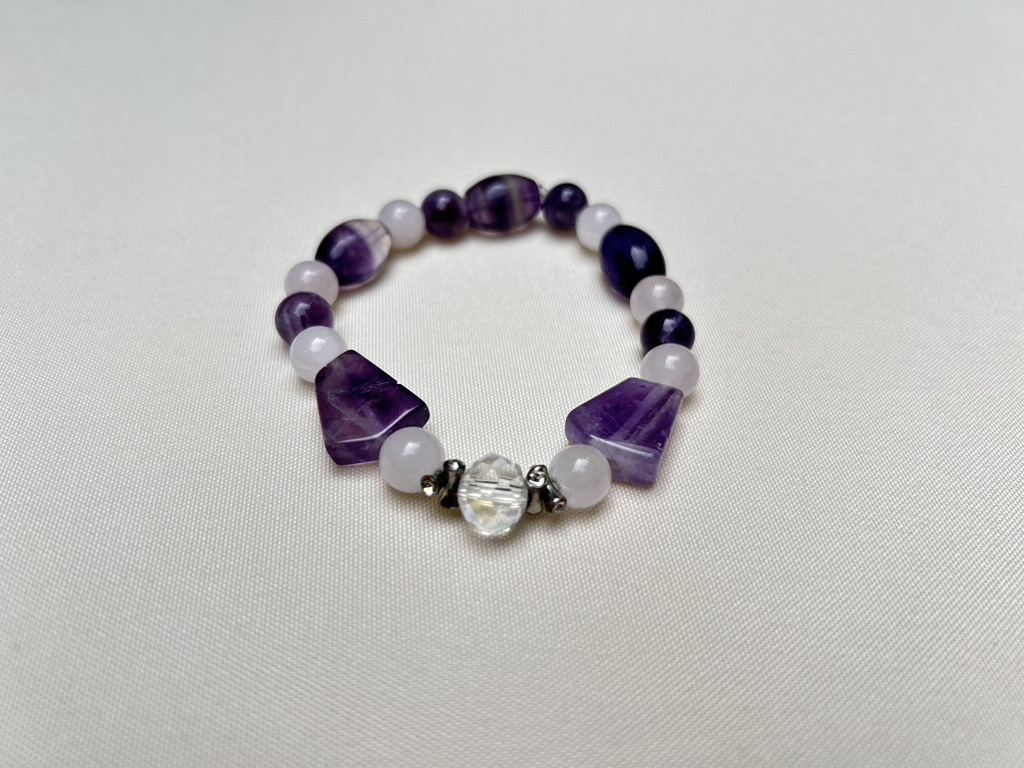 Intuitive Love (Rose Quartz Amethyst)