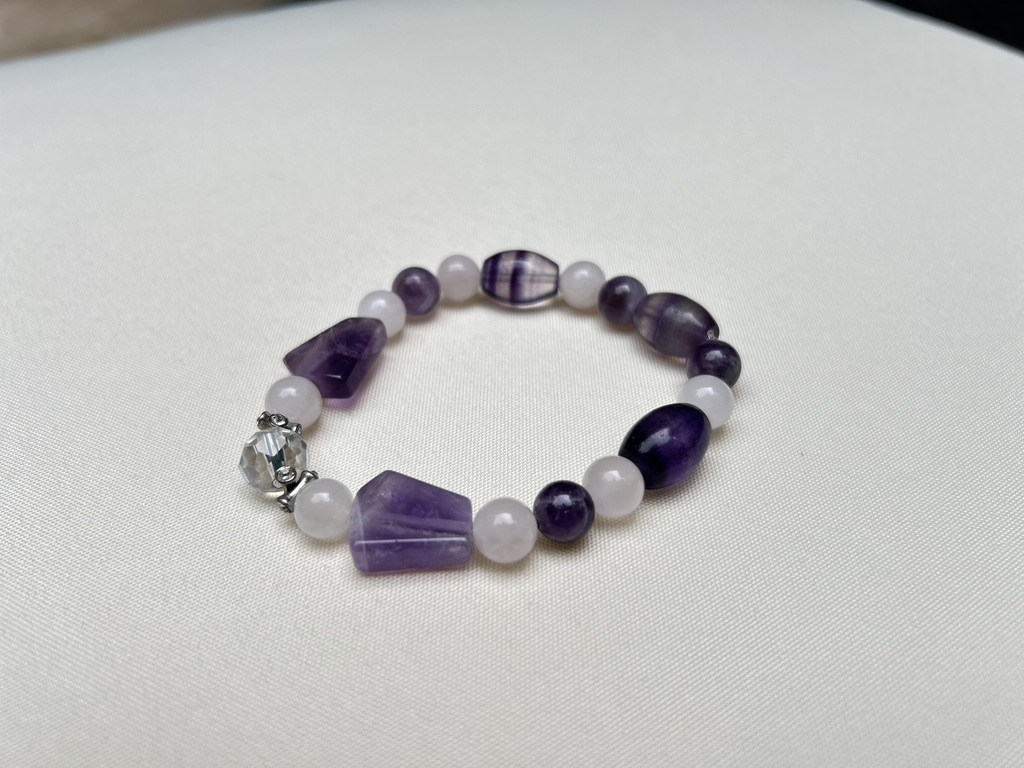 Intuitive Love (Rose Quartz Amethyst)