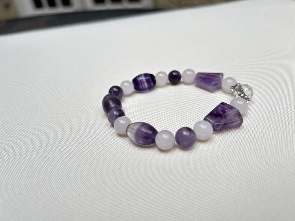 Intuitive Love (Rose Quartz Amethyst)