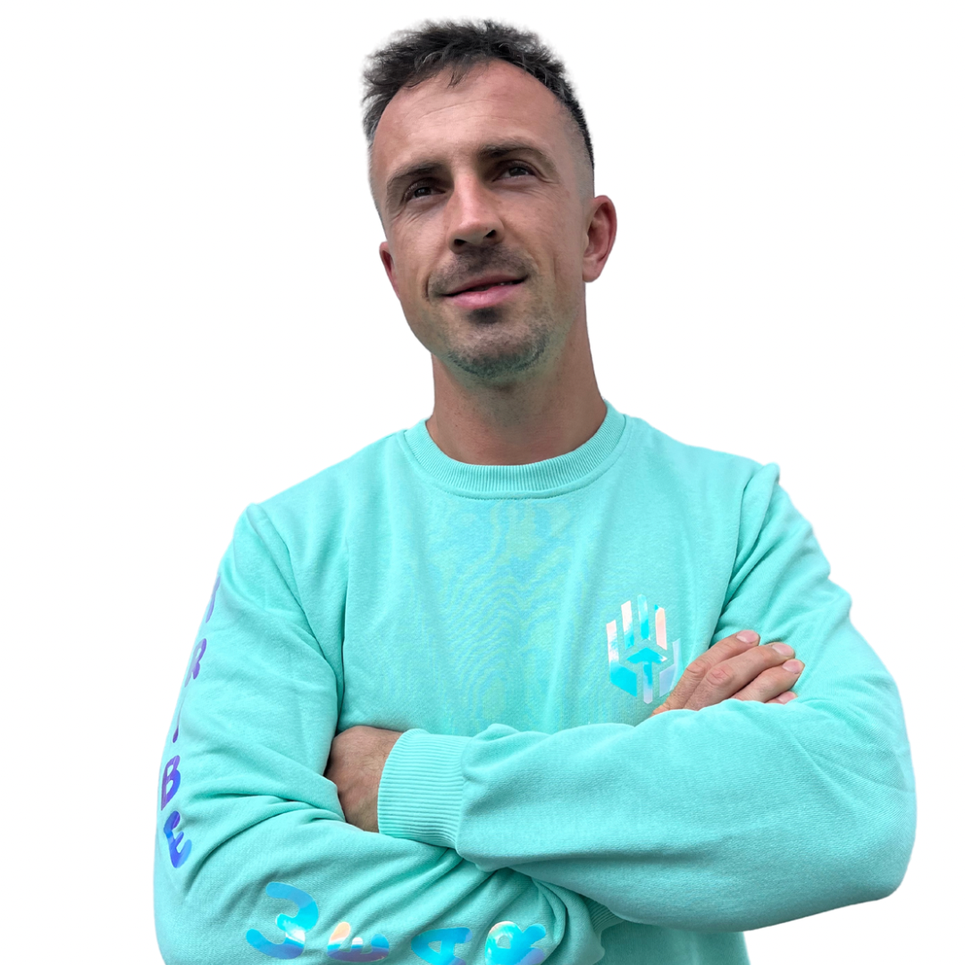 Bluza Neon Unisex wkładana przez głowę, świecąca w ciemności 