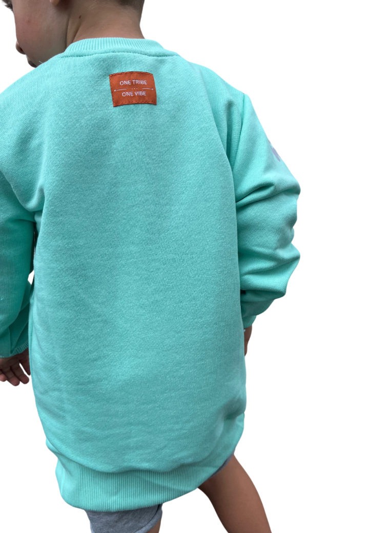 Bluza Neon unisex, wkładana przez głowę, świecąca w ciemności 
