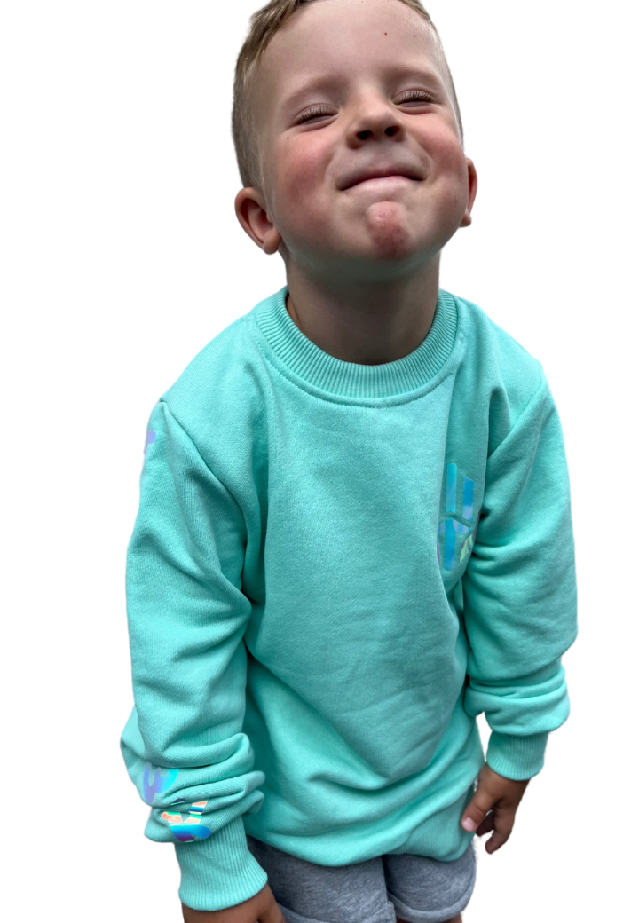 Bluza Neon unisex, wkładana przez głowę, świecąca w ciemności 