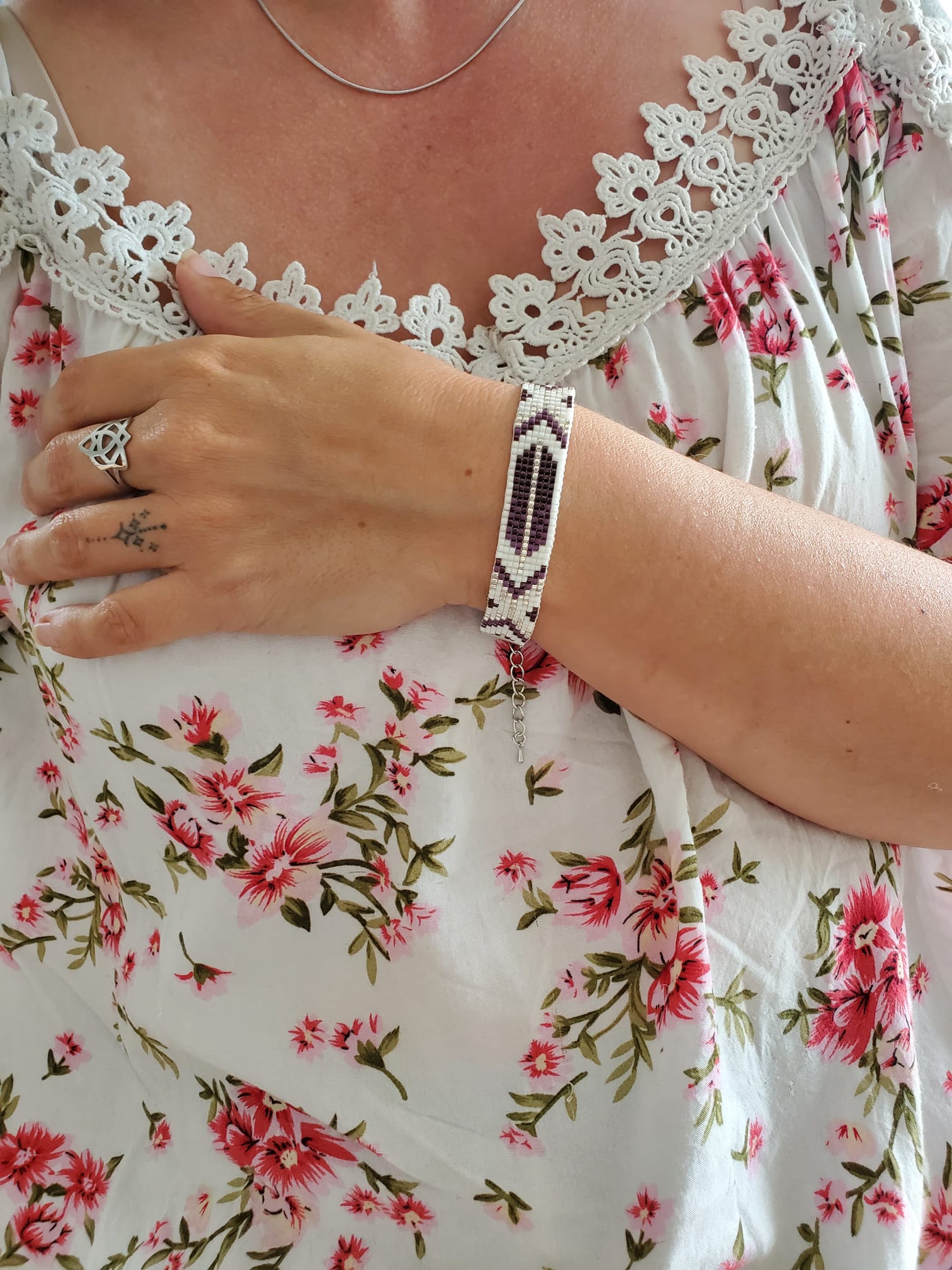 Bracelet tissé à la main