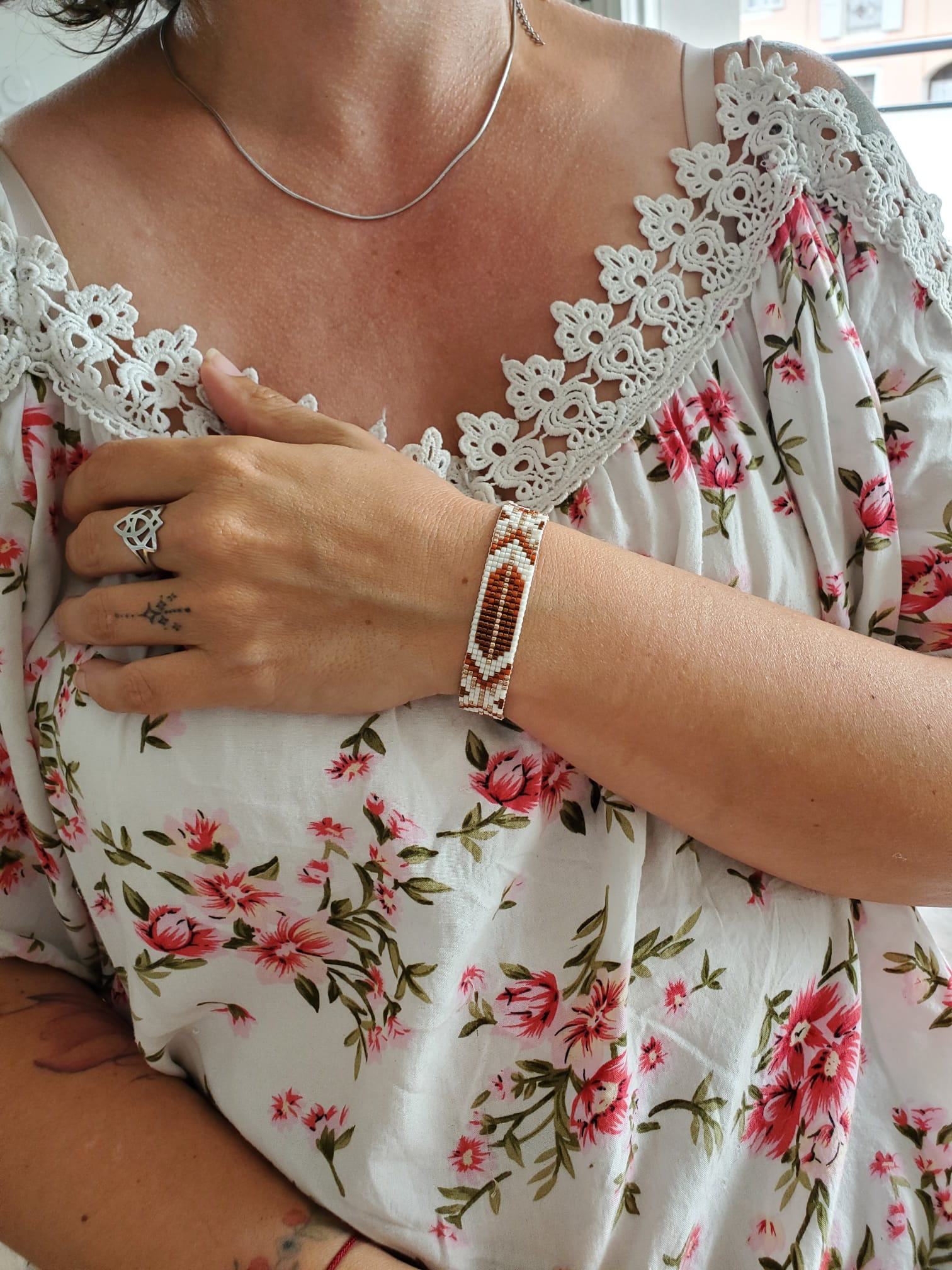Bracelet tissé à la main