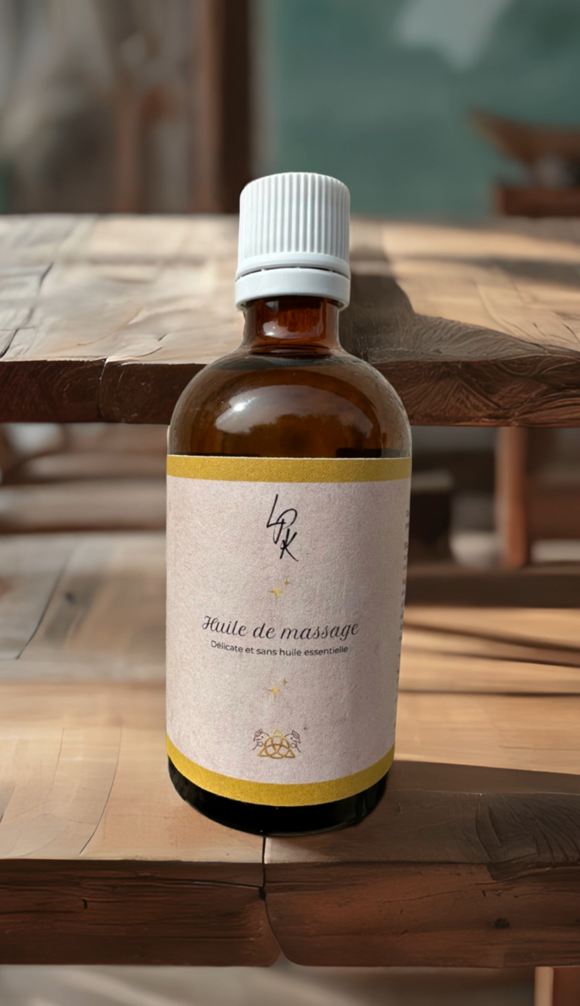Huile de massage hypoallergénique