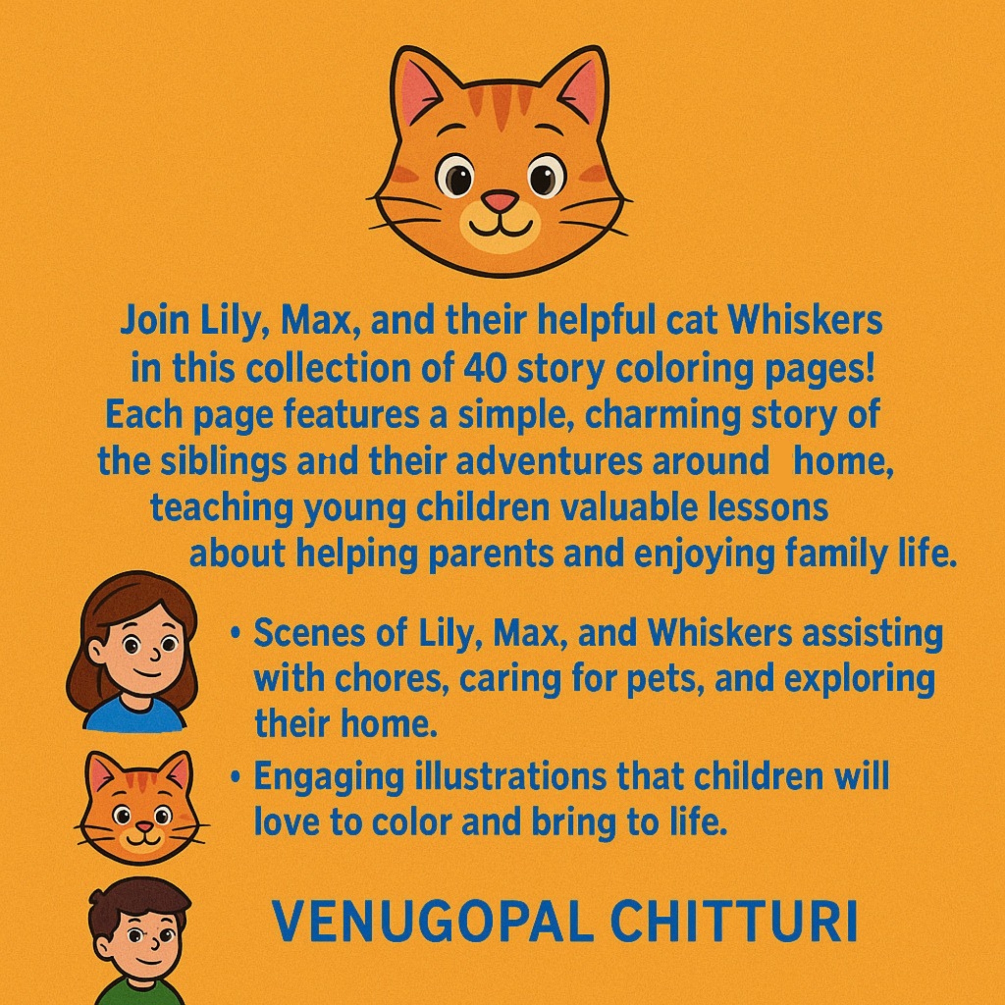 Lily, Max, and Whiskers: Helping Hands, Paws, and Claws