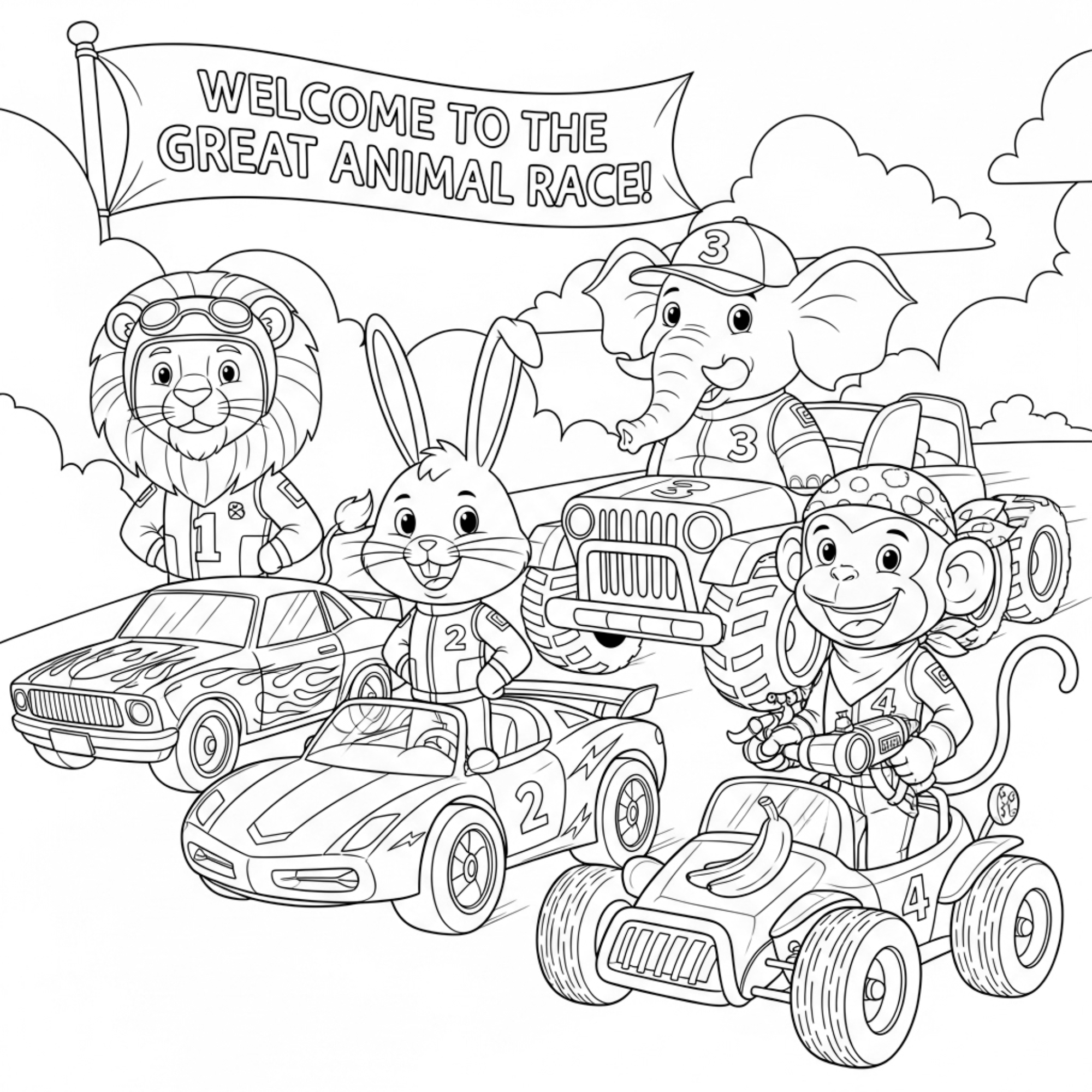 Animal Racers : The Great Adventure Race