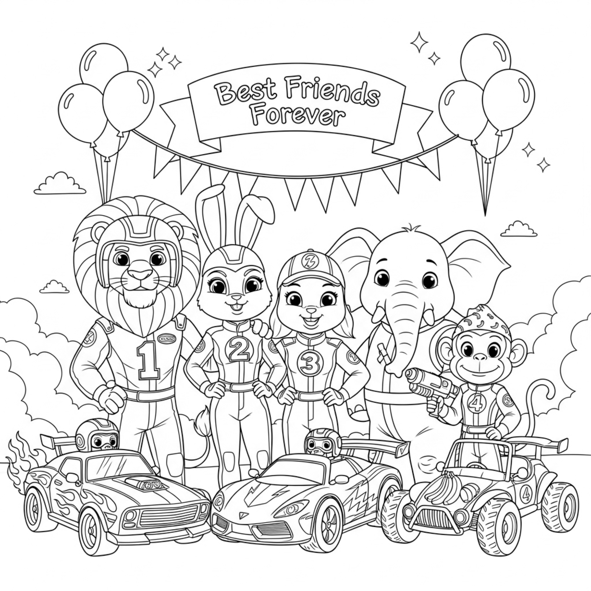 Animal Racers : The Great Adventure Race
