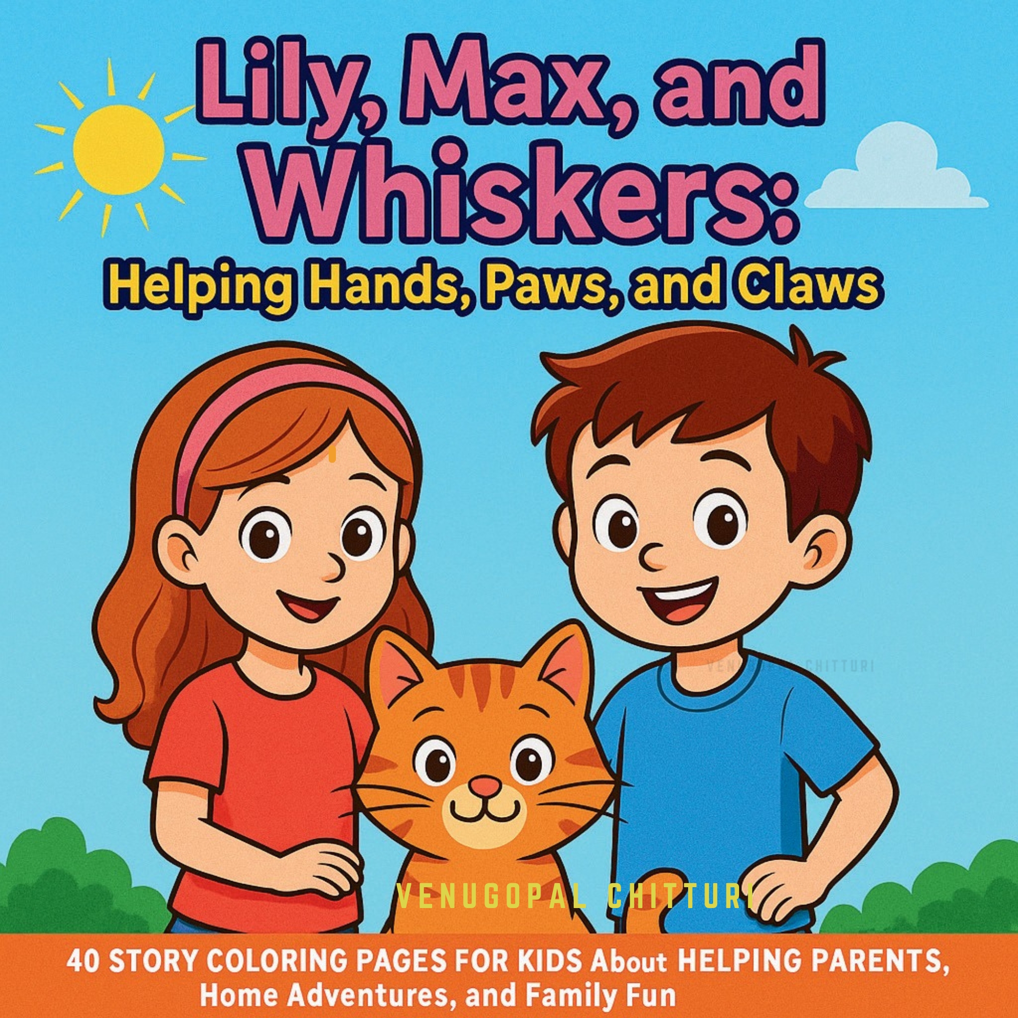 Lily, Max, and Whiskers: Helping Hands, Paws, and Claws