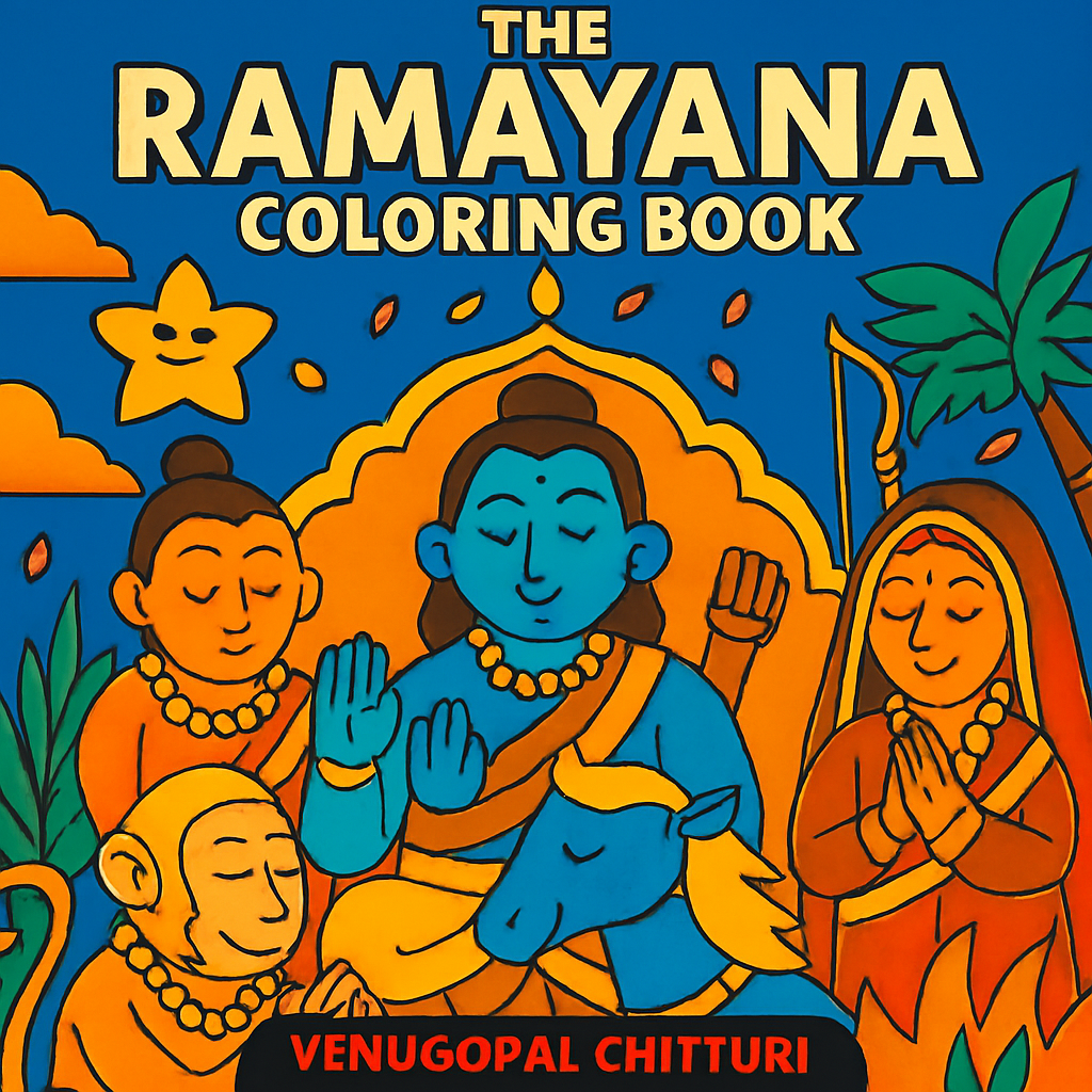 The Ramayana Coloring Book