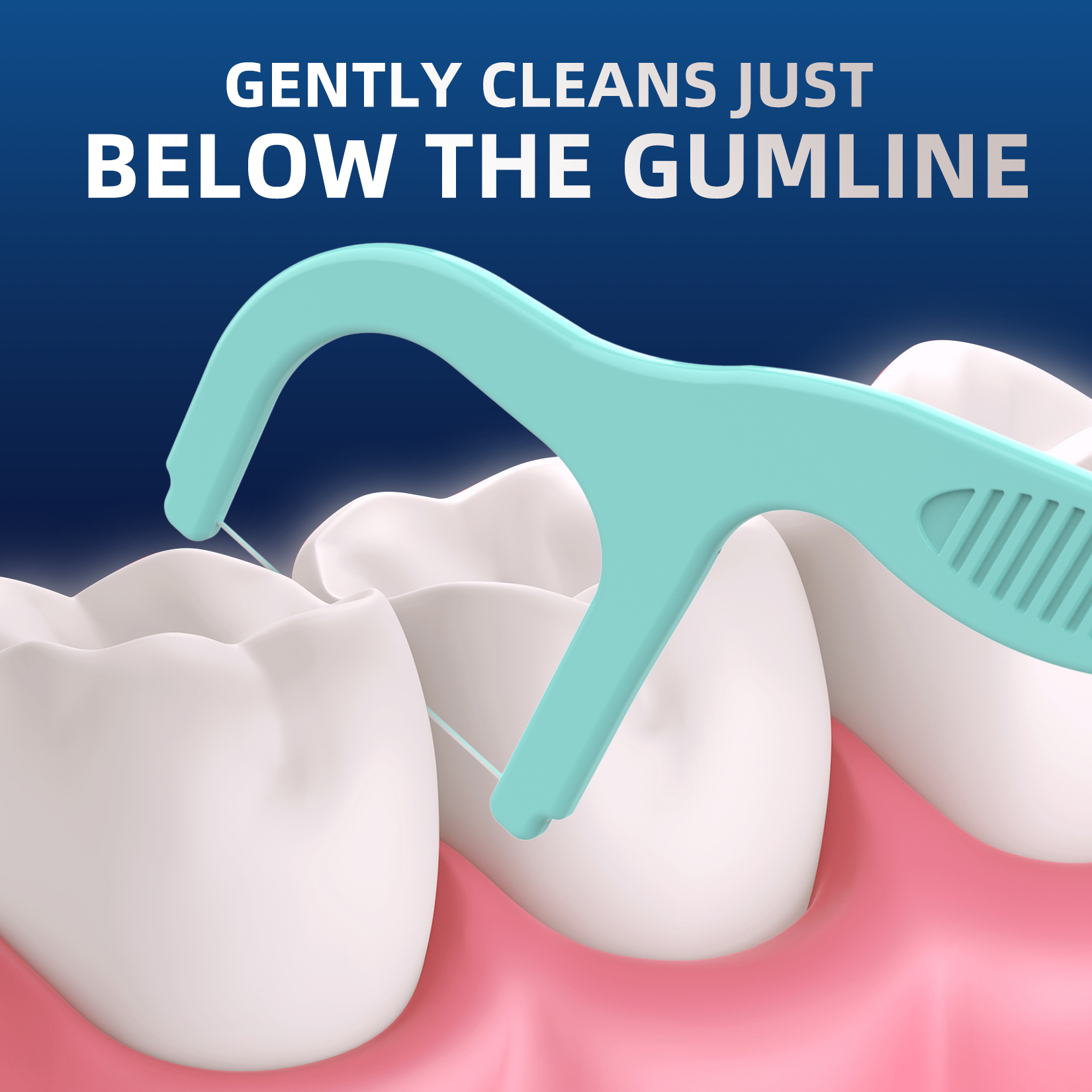 Professional Clean Flossers Extra Strong Flosser Pick, Fresh Mint, 150 Count