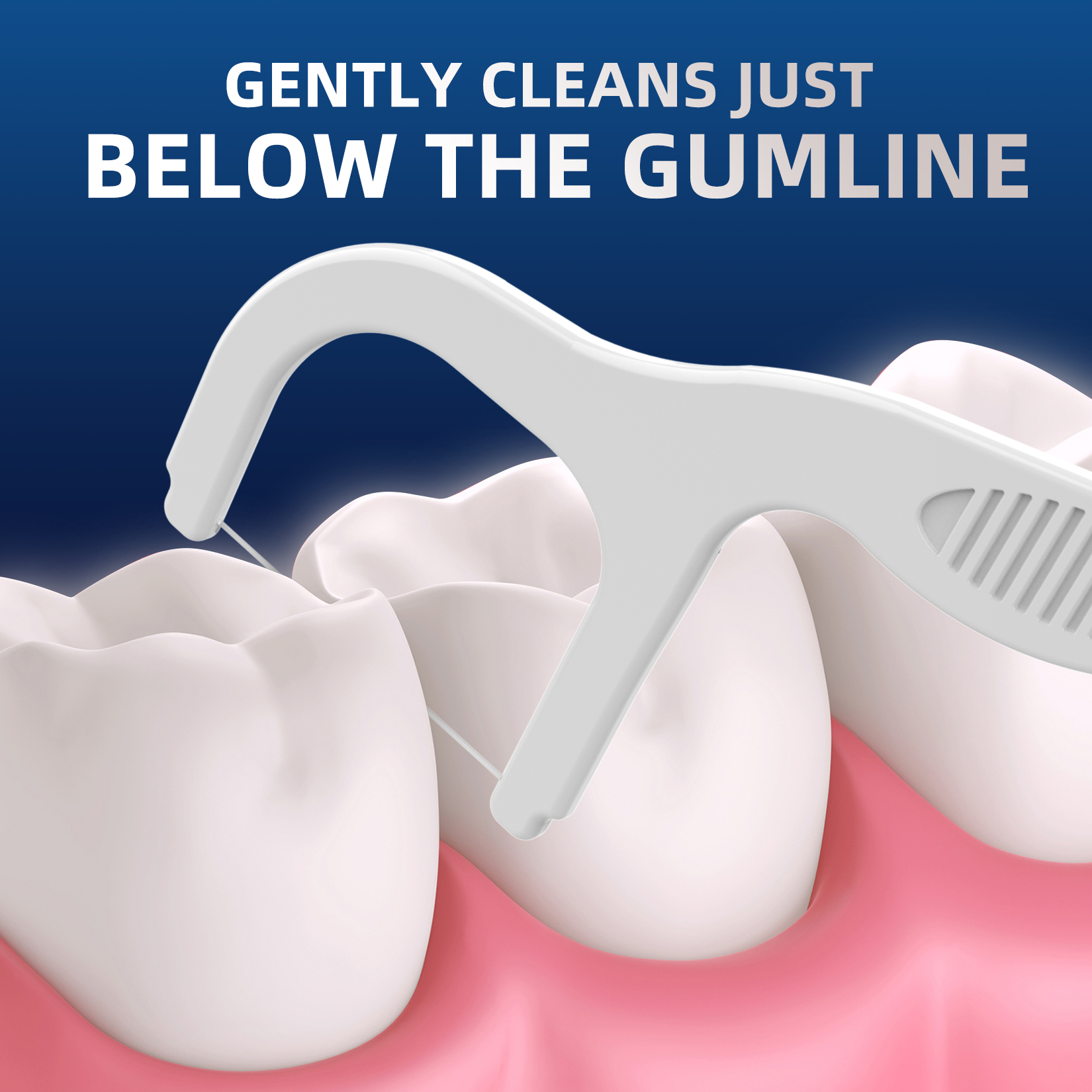 Professional Clean Flossers, Toothpick, Extra Strong Floss Picks, 150 Count (Unflavored)