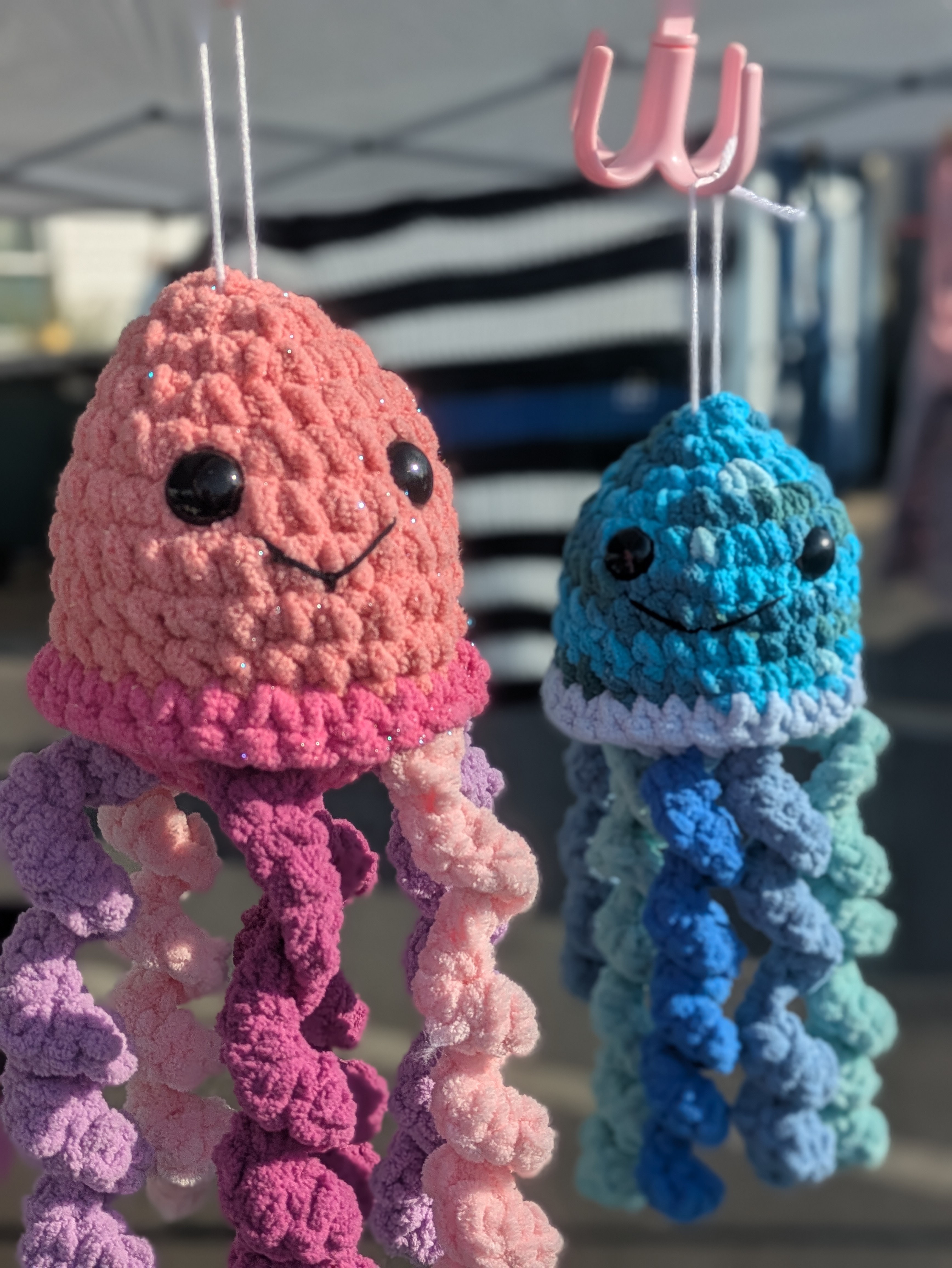 Handmade Crocheted Sea Creature Plushies
