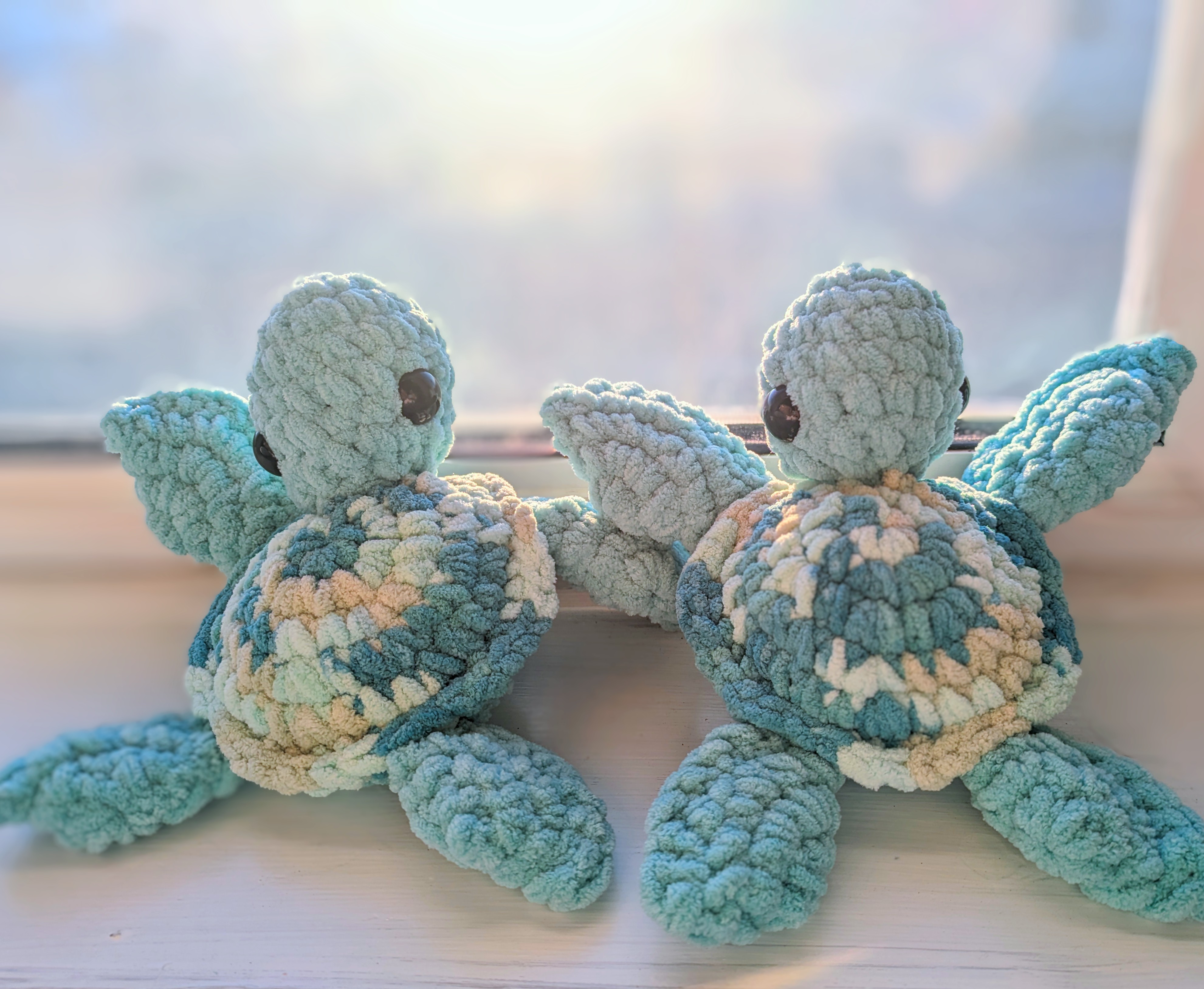 Handmade Plush Turtle Toy
