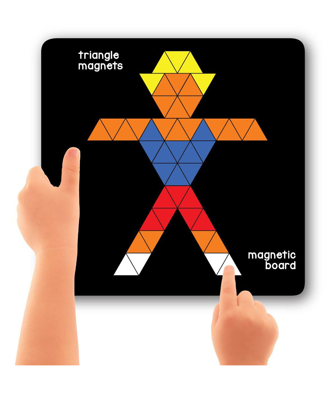 Play Panda Magnetic Puzzles Triangles - 400 Magnets 200 Puzzles