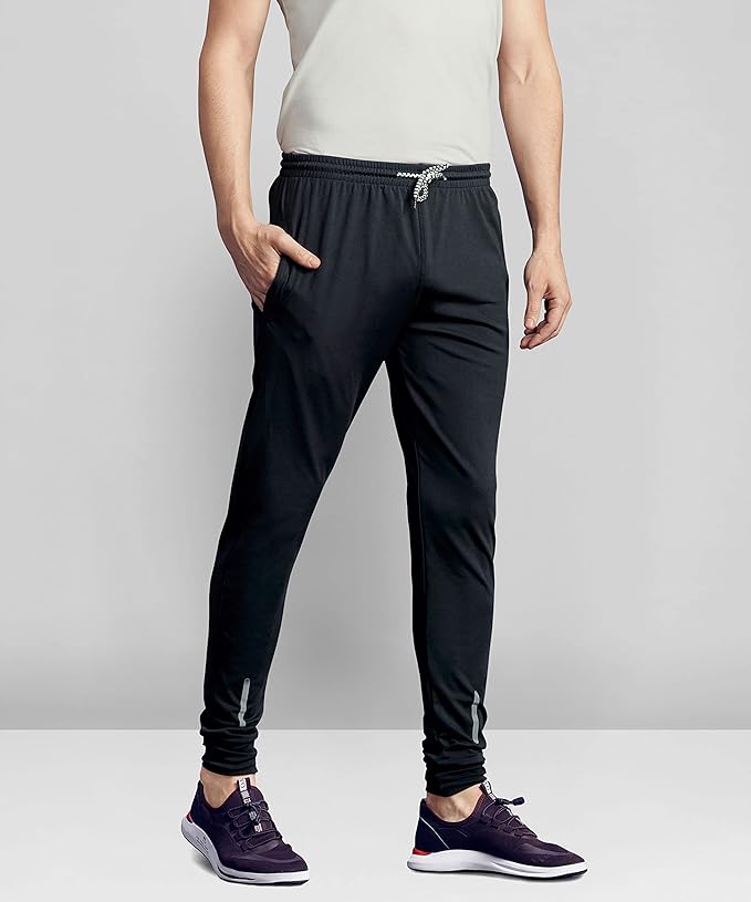SWADESI STUFF Dry Fit Track Pant for Men | Slim Fit Running Gym Stretchable Comfortable Jogger