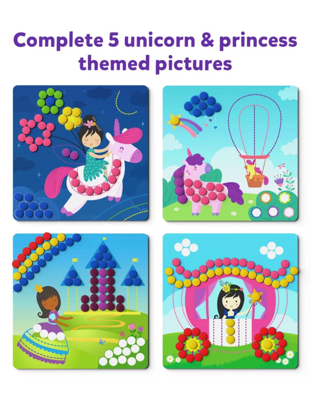 Skillmatics Dot It! with Magnets - Unicorns & Princesses