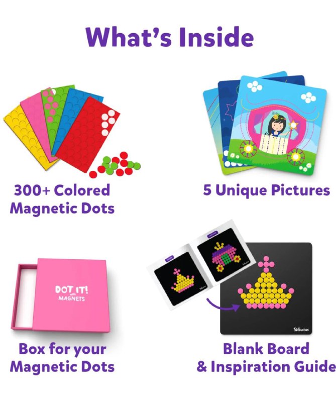 Skillmatics Dot It! with Magnets - Unicorns & Princesses