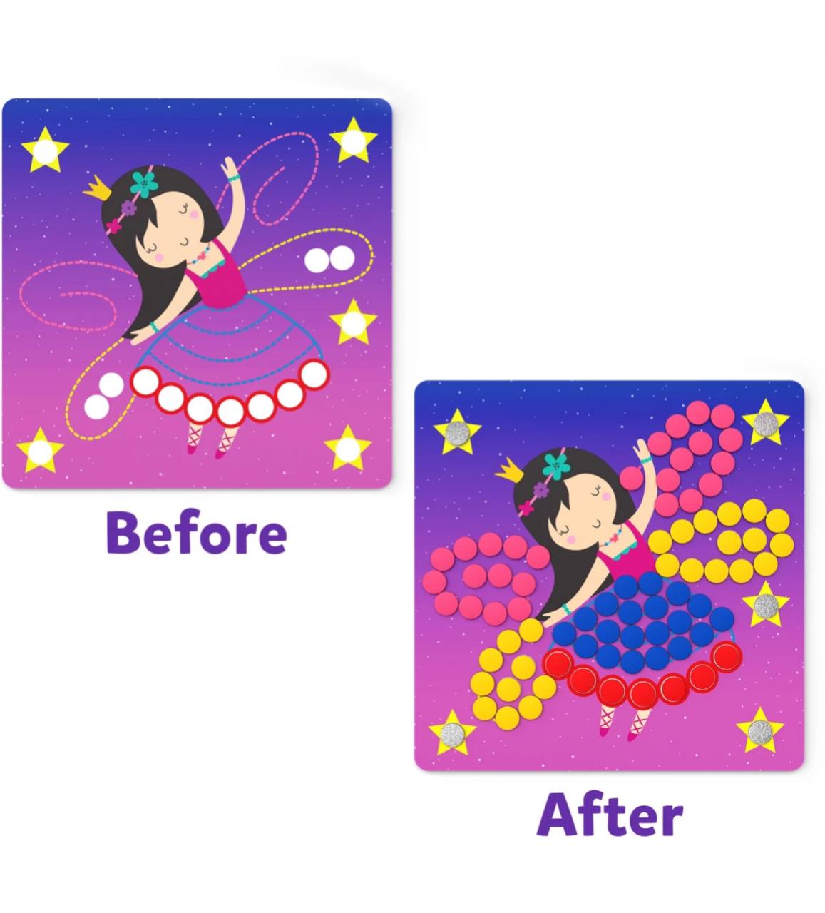 Skillmatics Dot It! with Magnets - Unicorns & Princesses