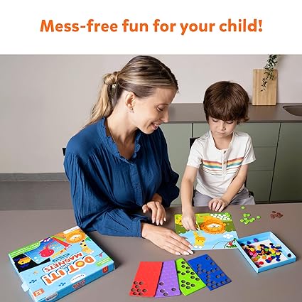 Skillmatics Paper Art Activity - Dot It With Magnets Animals,