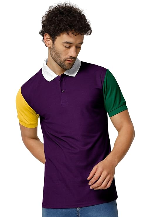 SWADESI STUFF Trendy Half Sleeve Regular Fit Men's Polo