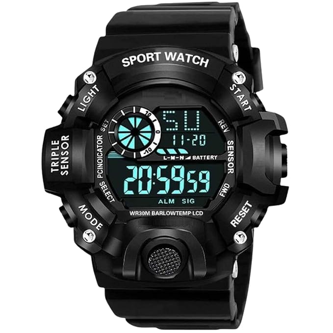 SWADESI STUFF Multi Color Army Kids Digital Watch for Boys