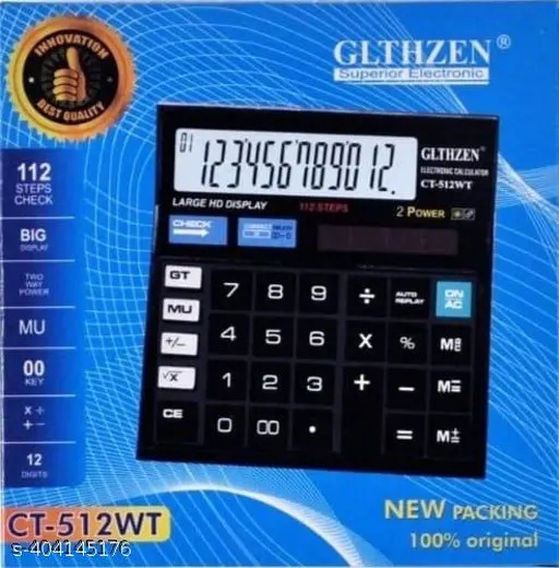 Dinine Craft Check & Correct Calculator, Large Display for Office, Home, Students