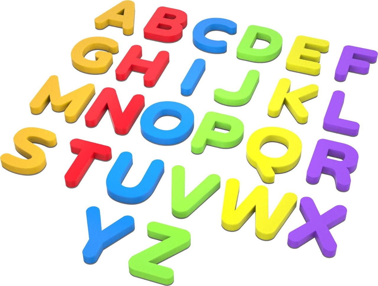 Play Panda ABC Magnets Capital Letters, Red