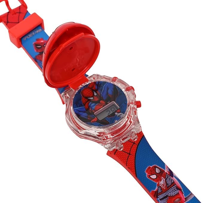 SWADESI STUFF KIDS 3D CARTOON CHARACTER DIGITAL WATCH for BOYS (MULTICOLOR BACKLIGHT)