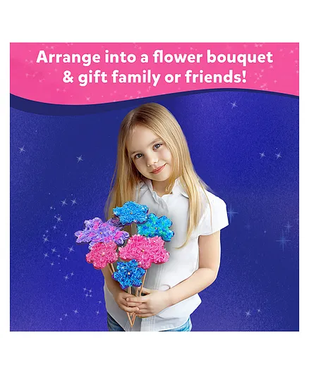 Skillmatics Art & Craft Activity - Poke-in Art Flower Bouquet Mess-Free Art for Kids