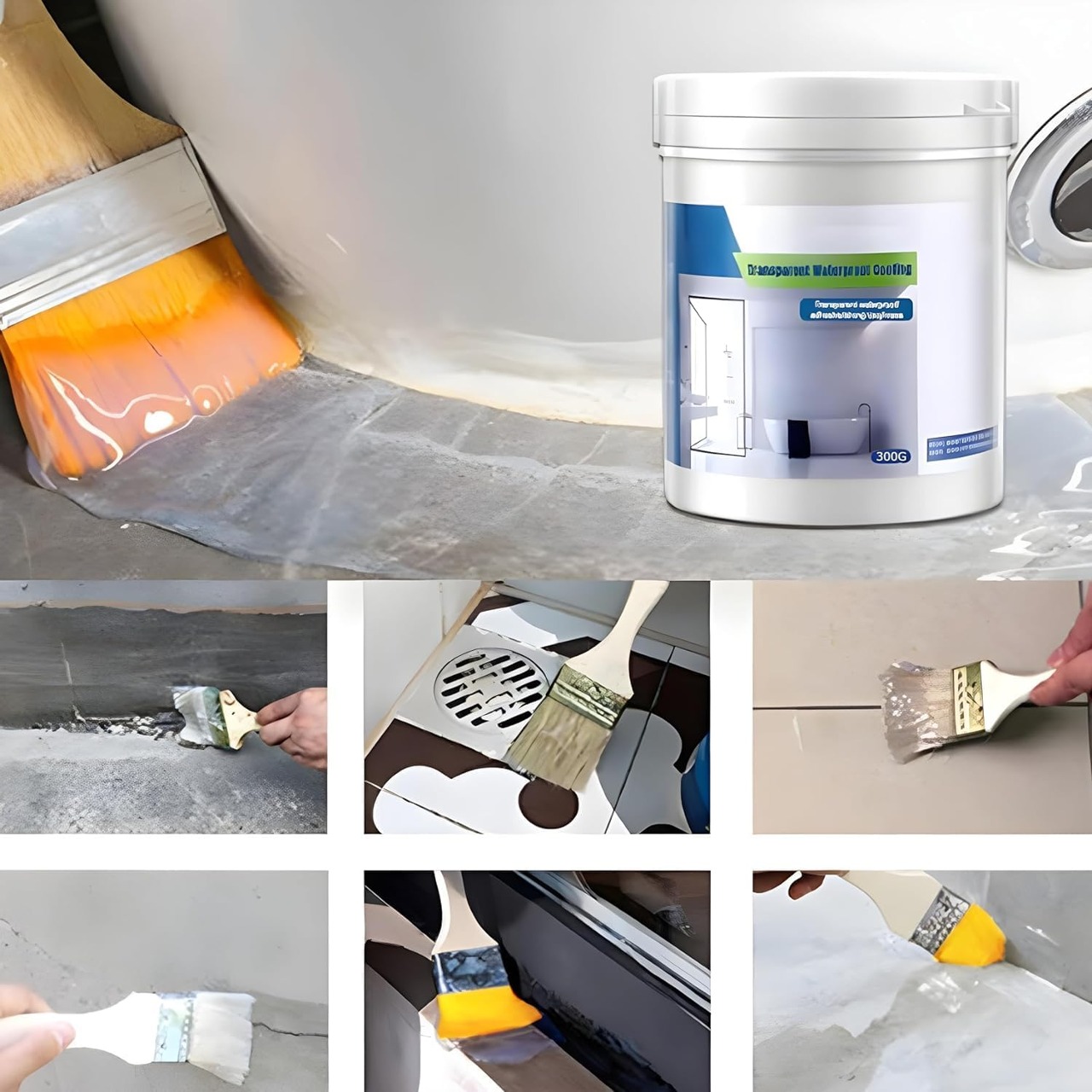 Claiez 300G Transparent Waterproof Coating Agent Super Strong Waterproof Anti-Leakage Agent