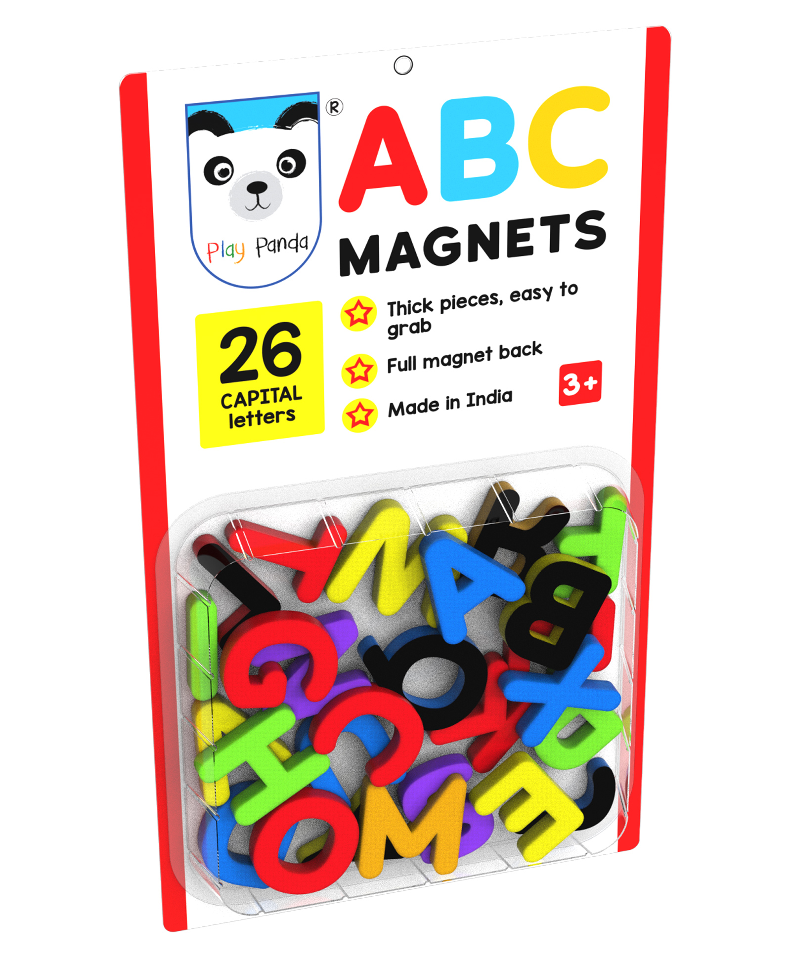 Play Panda 123 Magnetic Numbers Multicolor - 30 Pieces