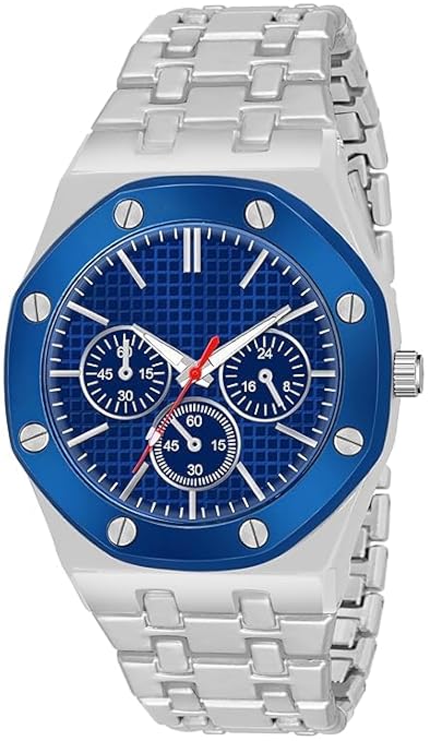 SWADESI STUFF Metallic Multi Dial Multi Case Multi Belt Watches for Men