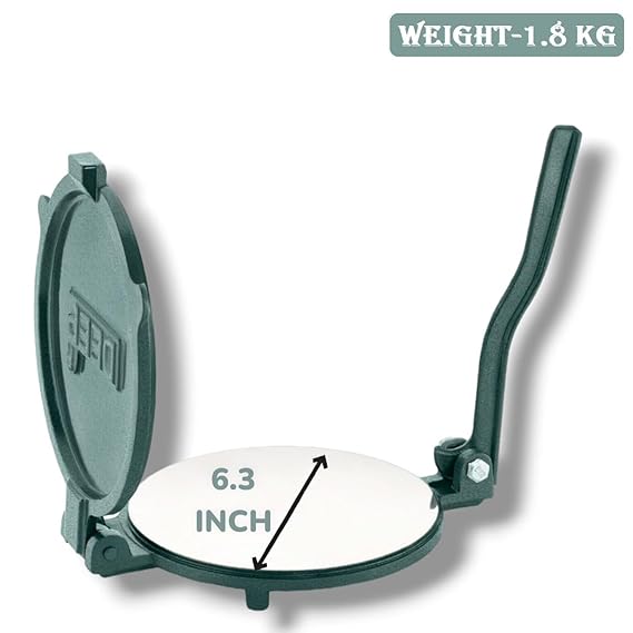 DEEP - 6.3inch Cast Iron Manual Poori Maker