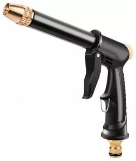 Rylan Mini High Pressures Water Spray Trigger Brass Nozzle Water Gun Garden Washing Tools Accessories 360° Water Jet Gun Sprayer for Watering Plants, Cleaning Car Wash